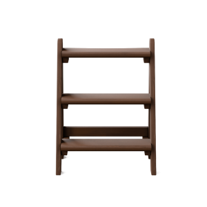 Three-step staircase, thermo birch